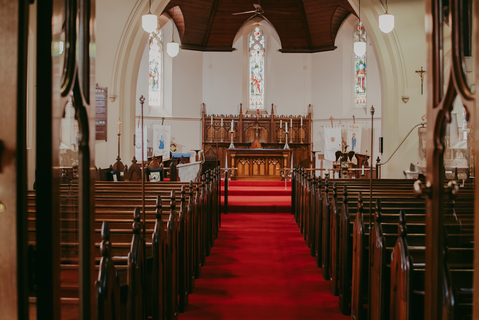 St John’s Anglican Church Ballarat during the Heritage Festival